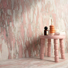 Load image into Gallery viewer, Fauskemarmor pink slebet
